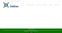 Desktop Screenshot of geslimes.com